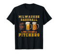 Baseball And Beer Wisconsin Milwaukee T-Shirt - Trendy Graphic Men Women - T-Shirt, Sweatshirt, Hoodie