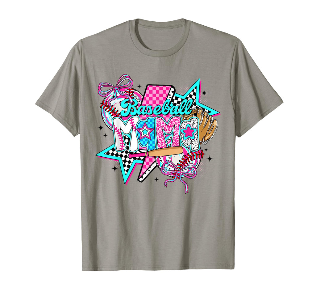 Baseball Mama Baseball Lovers T-Shirt - Trendy Graphic for Adults - T-Shirt, Sweatshirt, Hoodie