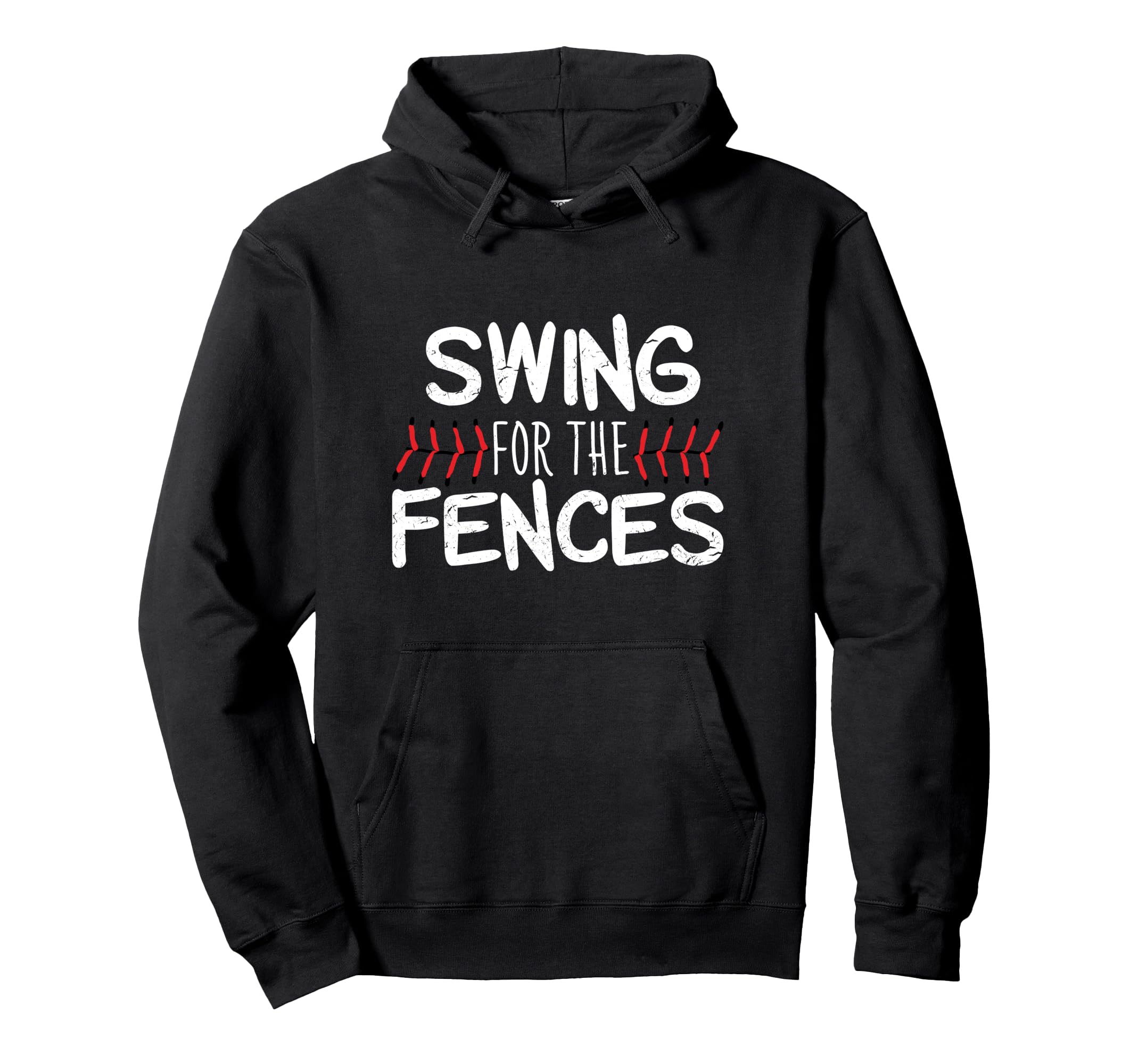 Swing Fences Baseball Softball Mom Hoodie - Aesthetic Graphic Unisex - T-Shirt, Sweatshirt, Hoodie