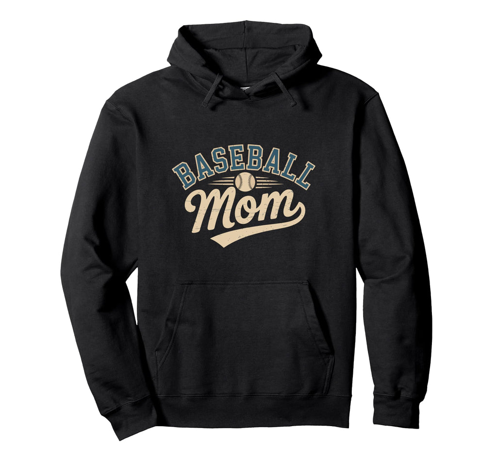 Funny Baseball Mom Mothers Day Hoodie - Graphic Print Unisex - T-Shirt, Sweatshirt, Hoodie