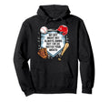 My Might Not Always Swing But I Do Baseball Hoodie - Trendy Graphic Unisex - T-Shirt, Sweatshirt, Hoodie