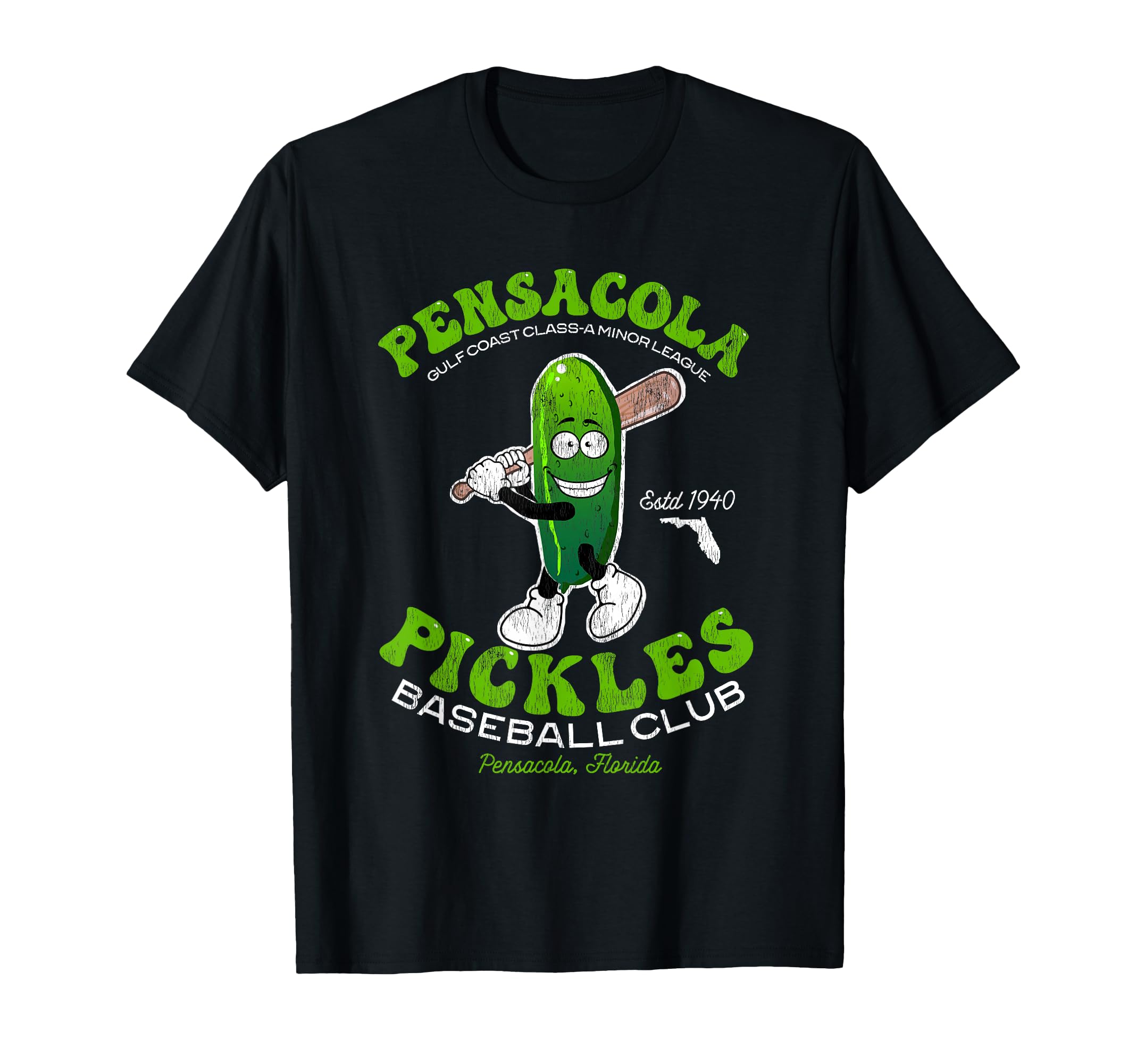 Pensacola Pickles Minor League Baseball T-Shirt - Trendy Graphic Men Women - T-Shirt, Sweatshirt, Hoodie