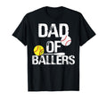 Dad Ballers Funny Dad Baseball And T-Shirt - Custom Art Print Men Women - T-Shirt, Sweatshirt, Hoodie