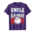Uncle Baseball Birthday Family T-Shirt - Aesthetic Graphic Men Women - T-Shirt, Sweatshirt, Hoodie