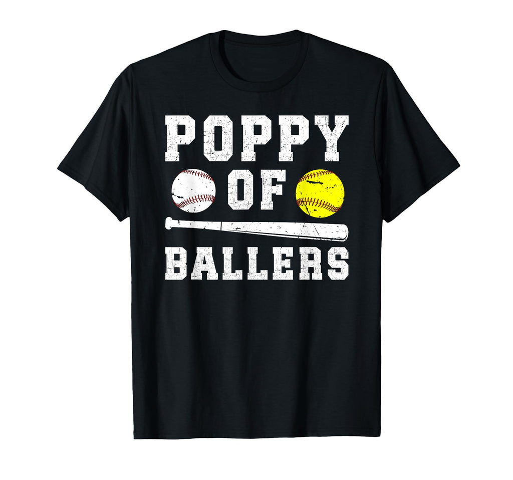 Poppy Ballers Proud Baseball T-Shirt - Aesthetic Graphic for Adults - T-Shirt, Sweatshirt, Hoodie