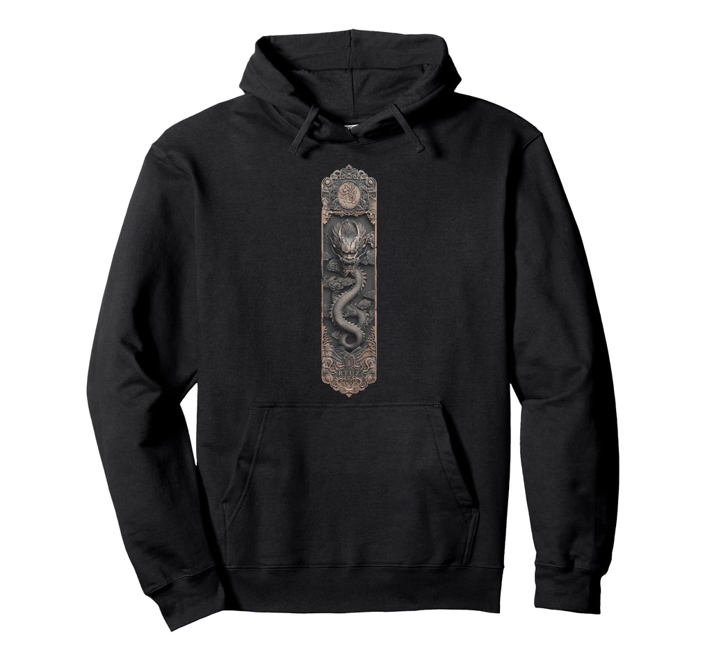 Aesthetic Dragon Streetwear Hoodie - Minimalist Print Unisex - T-Shirt, Sweatshirt, Hoodie