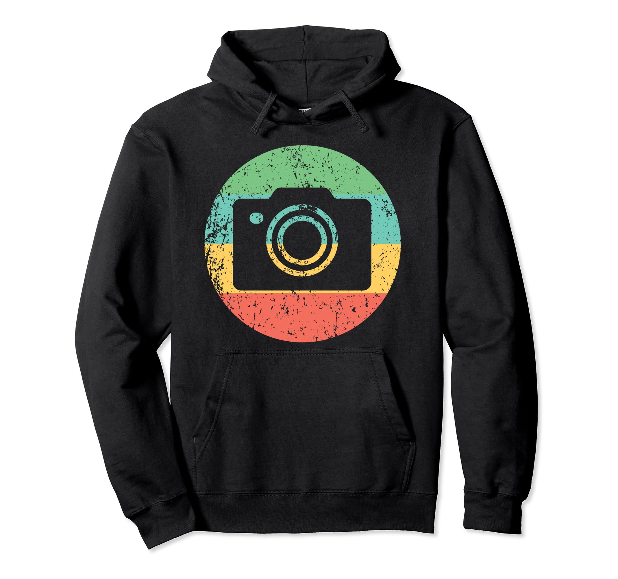 Photographer Camera Hoodie - Novelty Apparel Unisex - T-Shirt, Sweatshirt, Hoodie