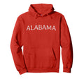 Alabama Distressed Hoodie - Trendy Graphic Unisex - T-Shirt, Sweatshirt, Hoodie
