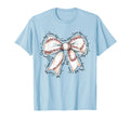 Baseball Bow Game Day Sports T-Shirt - Casual Everyday Wear Unisex - T-Shirt, Sweatshirt, Hoodie