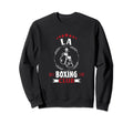 La Boxing Club Distressed Boxer Sweatshirt - Casual Everyday Wear Men Women - T-Shirt, Sweatshirt, Hoodie