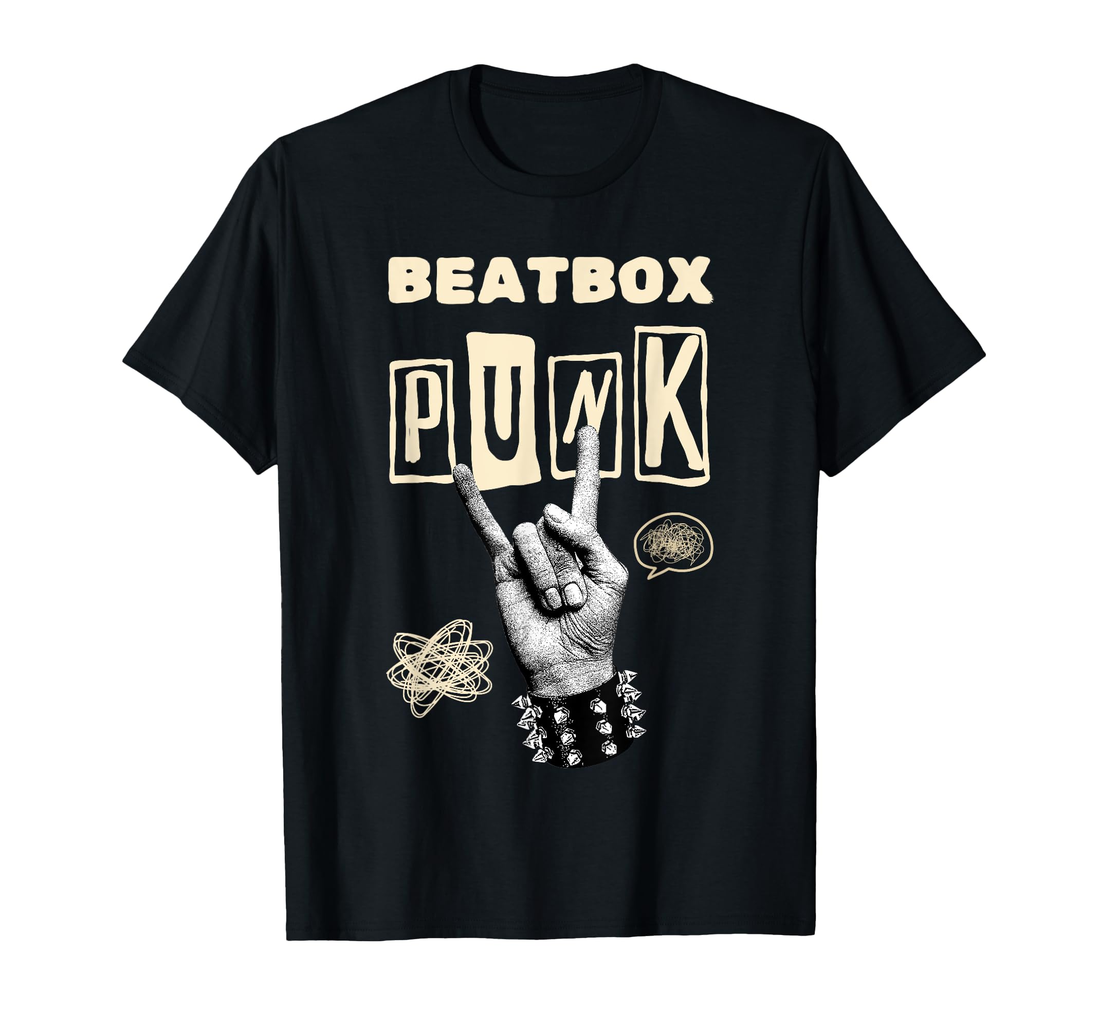 Beatbox Punk Rock N Roll Music Band T-Shirt - Graphic Print Men Women - T-Shirt, Sweatshirt, Hoodie