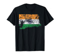 Distressed Beat Up Indian Flag India T-Shirt - Aesthetic Graphic Men Women - T-Shirt, Sweatshirt, Hoodie