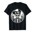 Classical Rock Skeleton 80S Music T-Shirt - Minimalist Print Men Women - T-Shirt, Sweatshirt, Hoodie