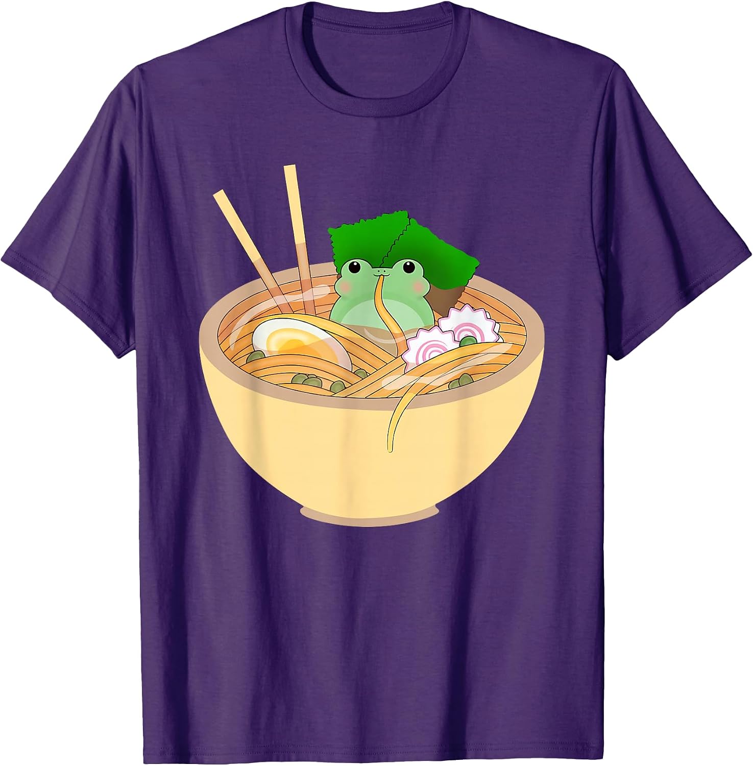 Eating In Ramen Bowl - Adult & Kids T-Shirts, Sweatshirts & Hoodies apparel design preview 1