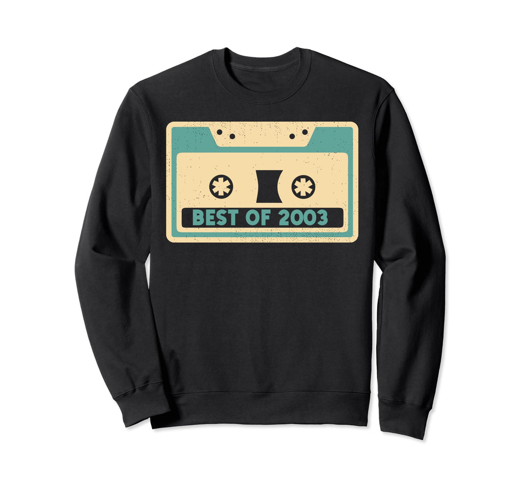 Best 2003 Shirts Cassette Sweatshirt - Casual Everyday Wear for Adults - T-Shirt, Sweatshirt, Hoodie