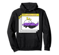 Y2K Vaporwave Nonbinary Pride Hoodie - Aesthetic Graphic for Adults - T-Shirt, Sweatshirt, Hoodie
