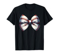 Baseball Bow Baseball Mom Mothers T-Shirt - Aesthetic Graphic Men Women - T-Shirt, Sweatshirt, Hoodie
