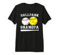 Mens Ballpark Grandpa Softball Baseball T-Shirt - Minimalist Print Unisex - T-Shirt, Sweatshirt, Hoodie