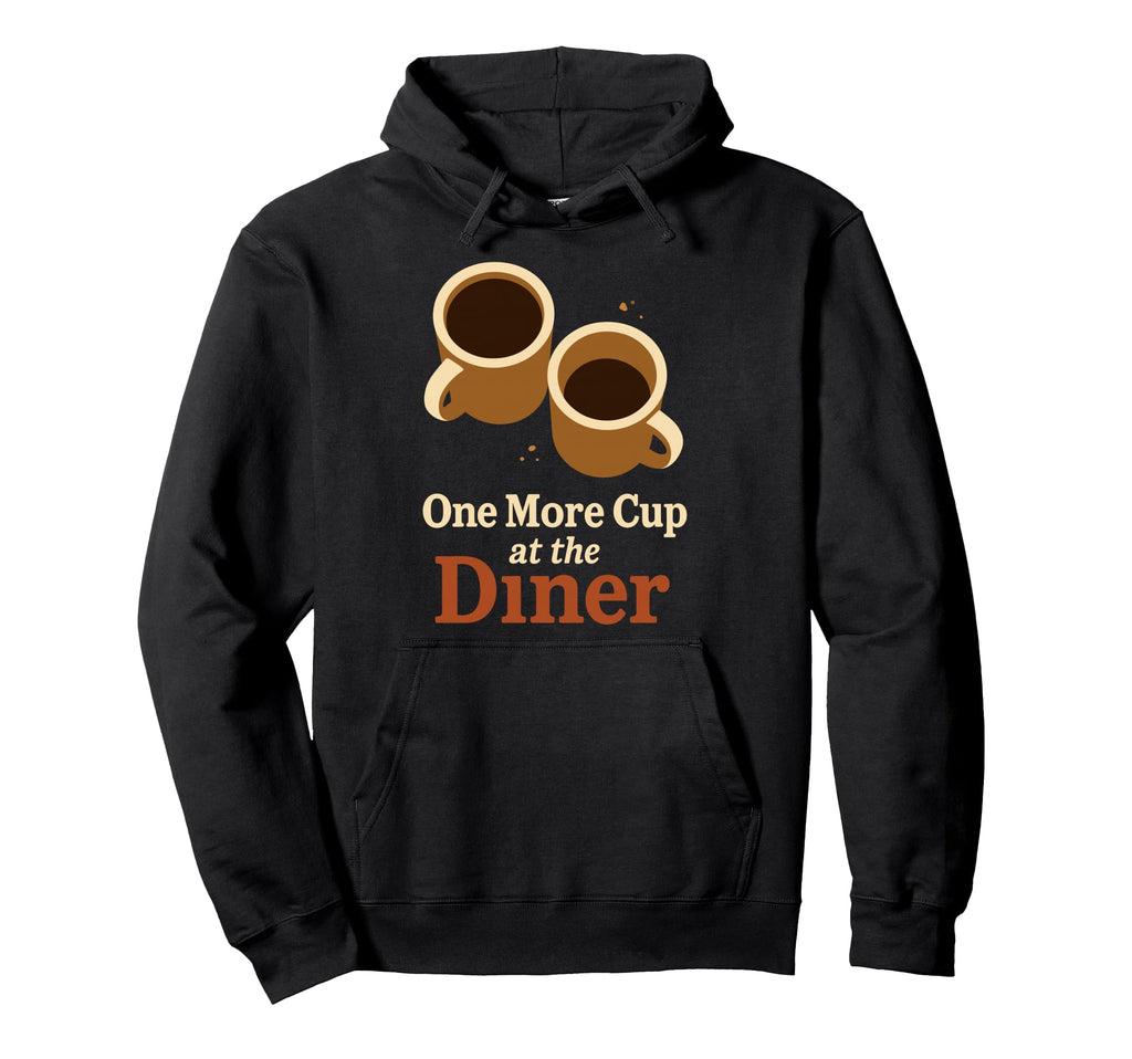 Midnight Diner Neon Sign Coffee Hoodie - Fun Novelty Design for Adults - T-Shirt, Sweatshirt, Hoodie