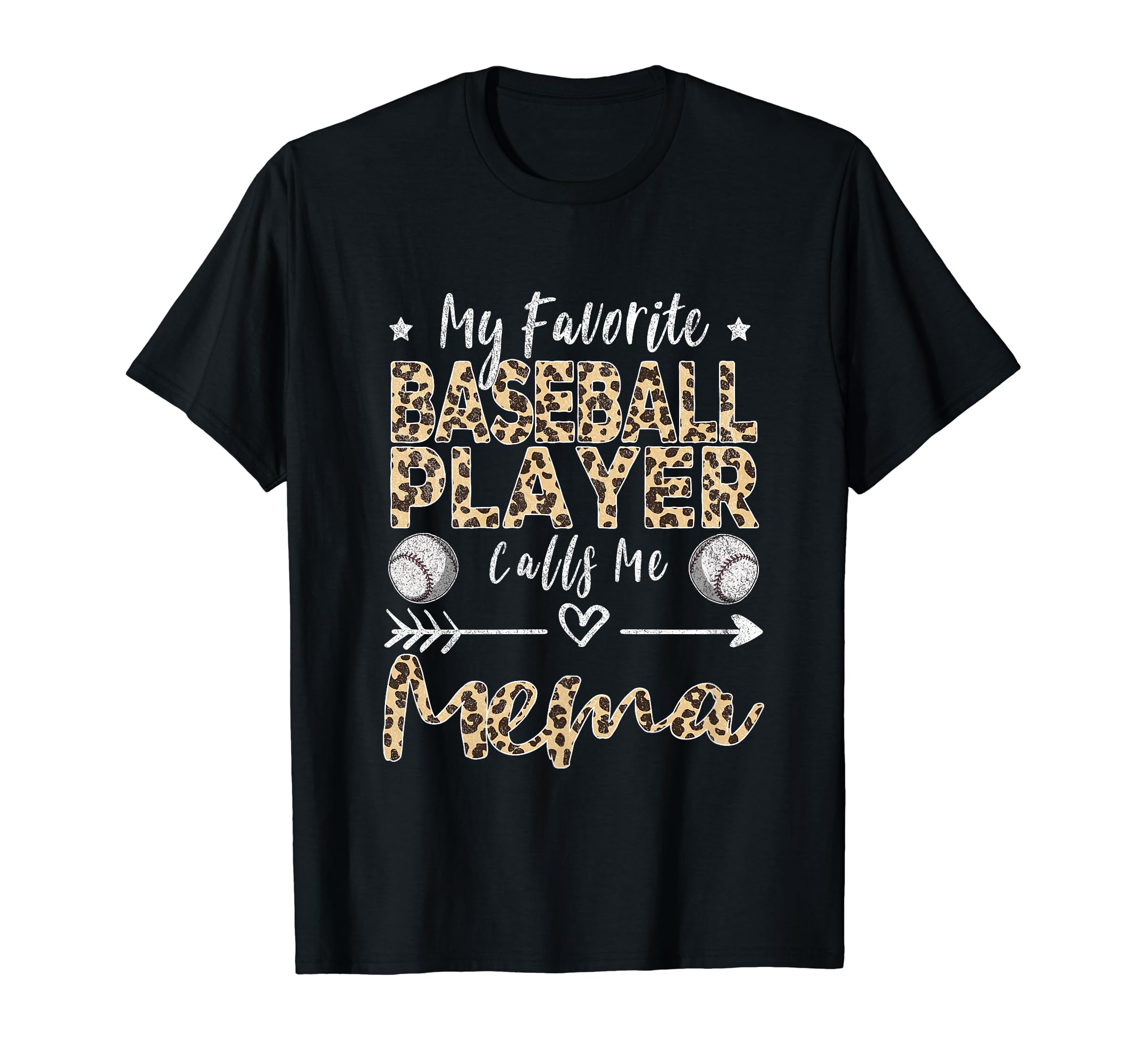 My Favorite Baseball Player Calls Me Mema T-Shirt - Trendy Graphic Unisex - T-Shirt, Sweatshirt, Hoodie