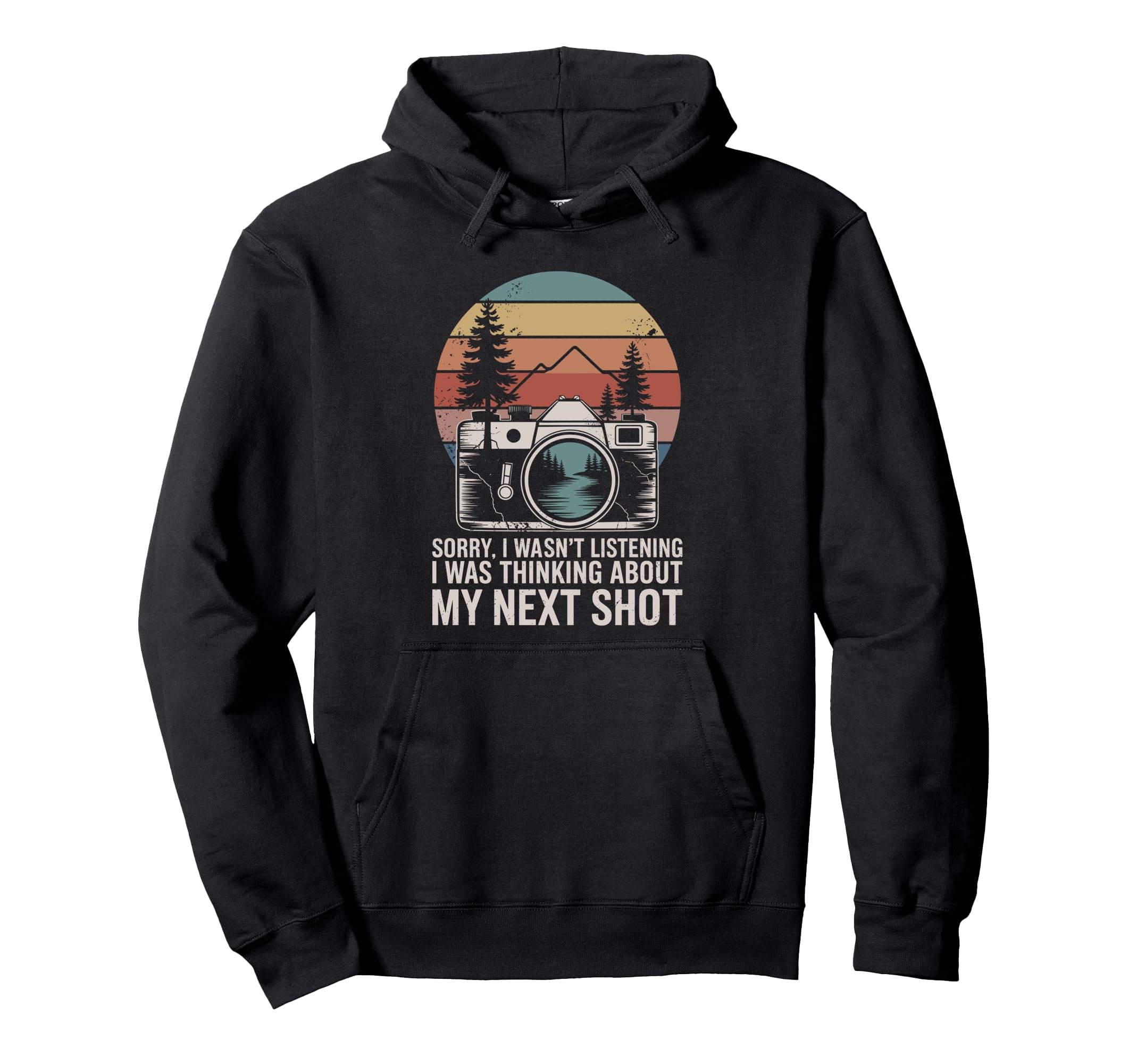 Photography Camera Photographer Art Hoodie - Unique Graphic for Adults - T-Shirt, Sweatshirt, Hoodie