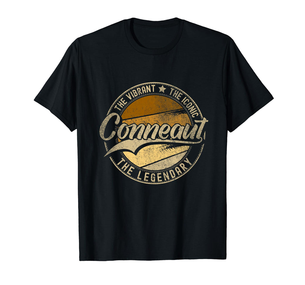 Conneaut Oh Ohio Distressed T-Shirt - Graphic Print Unisex - T-Shirt, Sweatshirt, Hoodie