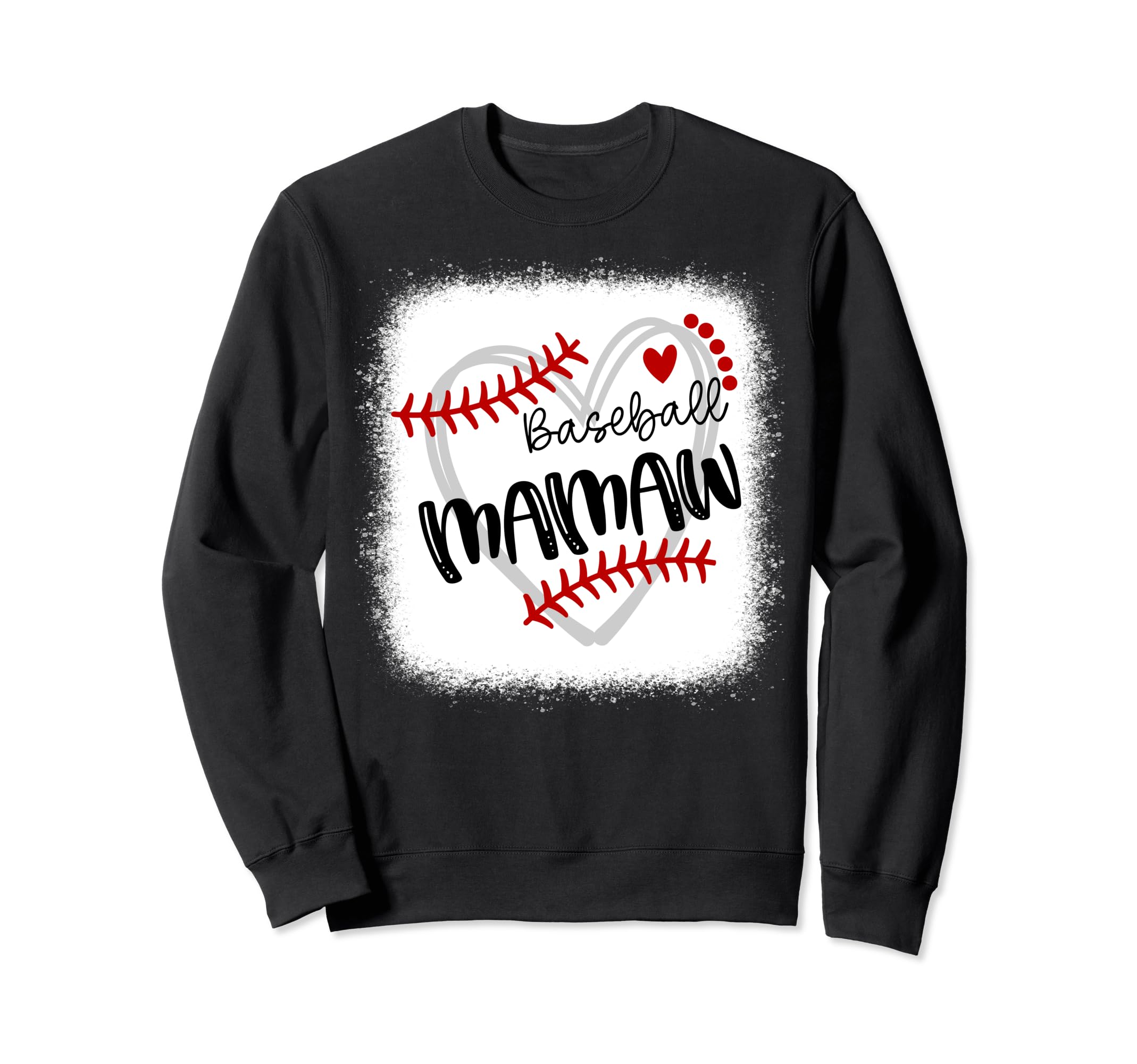 Personalized Baseball Heart Mamaw Sweatshirt - Unique Graphic Men Women - T-Shirt, Sweatshirt, Hoodie