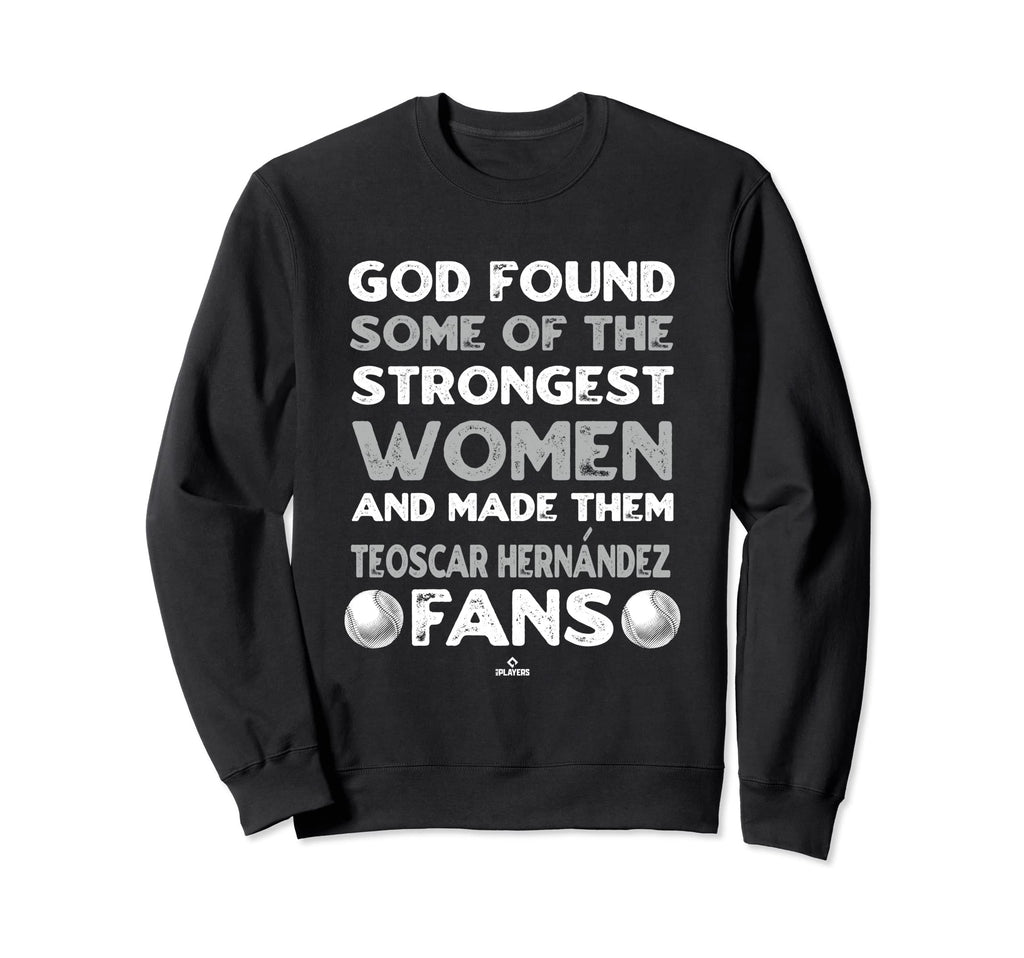 God Found Strongest Teoscar Sweatshirt - Fun Novelty Design for Adults - T-Shirt, Sweatshirt, Hoodie
