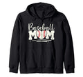 Baseball Mom Heart Mother Play Gift Sweatshirt - Minimalist Print Unisex - T-Shirt, Sweatshirt, Hoodie