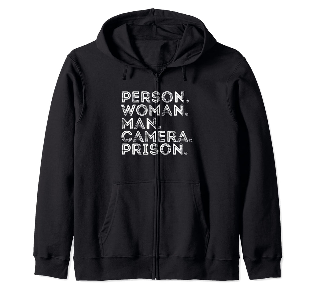 Person Camera Prison Tess T-Shirt - Unique Graphic Men Women - T-Shirt, Sweatshirt, Hoodie