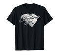 South Carolina Distressed State Outline T-Shirt - Graphic Print Men Women - T-Shirt, Sweatshirt, Hoodie