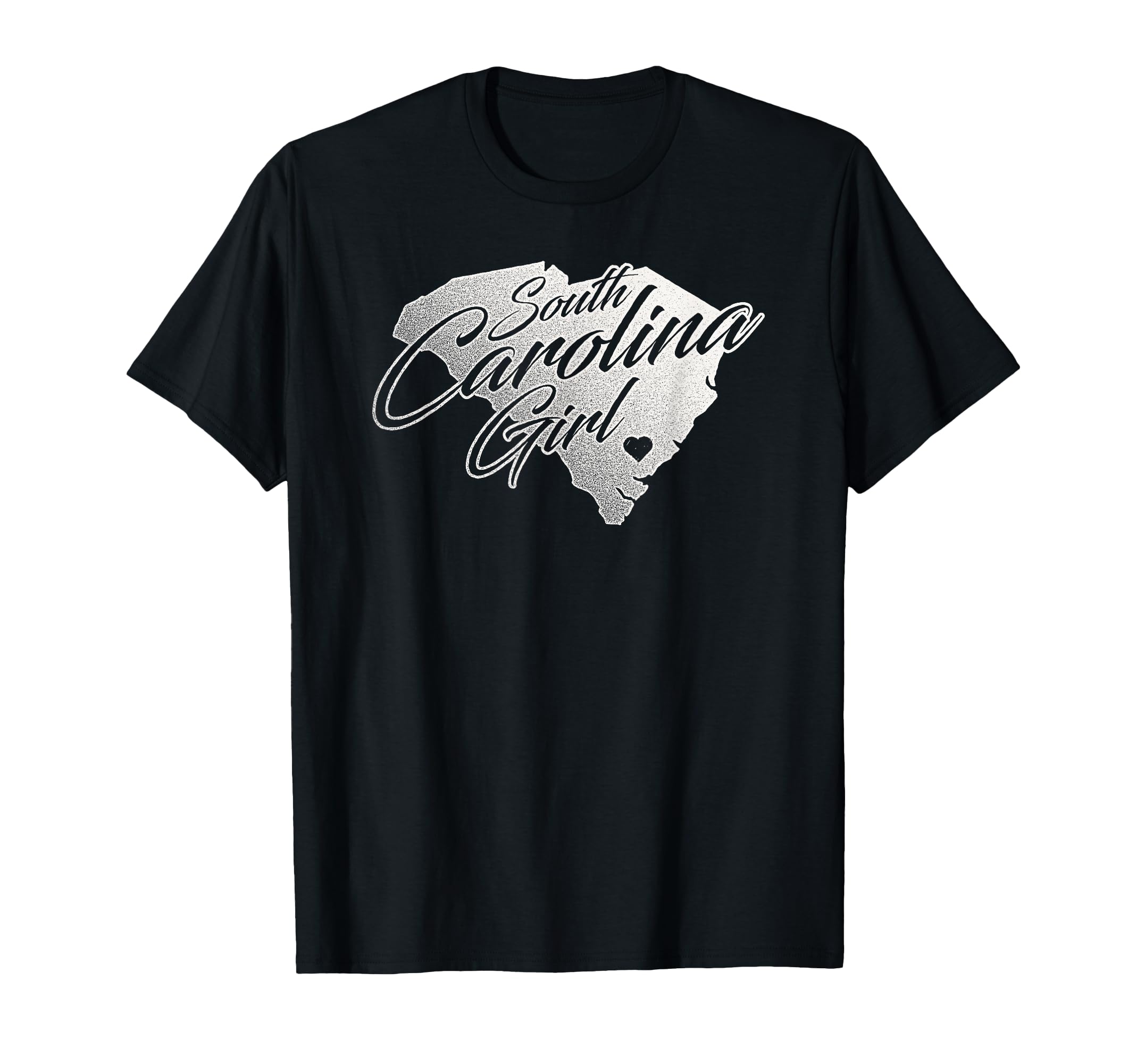 South Carolina Distressed State Outline T-Shirt - Graphic Print Men Women - T-Shirt, Sweatshirt, Hoodie