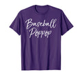 Baseball Poppop Fun Baseball Grandpa T-Shirt - Custom Art Print Unisex - T-Shirt, Sweatshirt, Hoodie