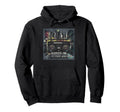 Raised Old School Graffiti Rap Hip Hop Hoodie - Novelty Apparel for Adults - T-Shirt, Sweatshirt, Hoodie