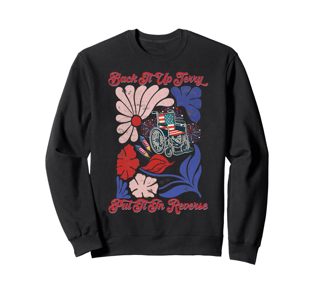 Boho 4Th July Back It Up Terry Put Sweatshirt - Custom Art Print Men Women - T-Shirt, Sweatshirt, Hoodie