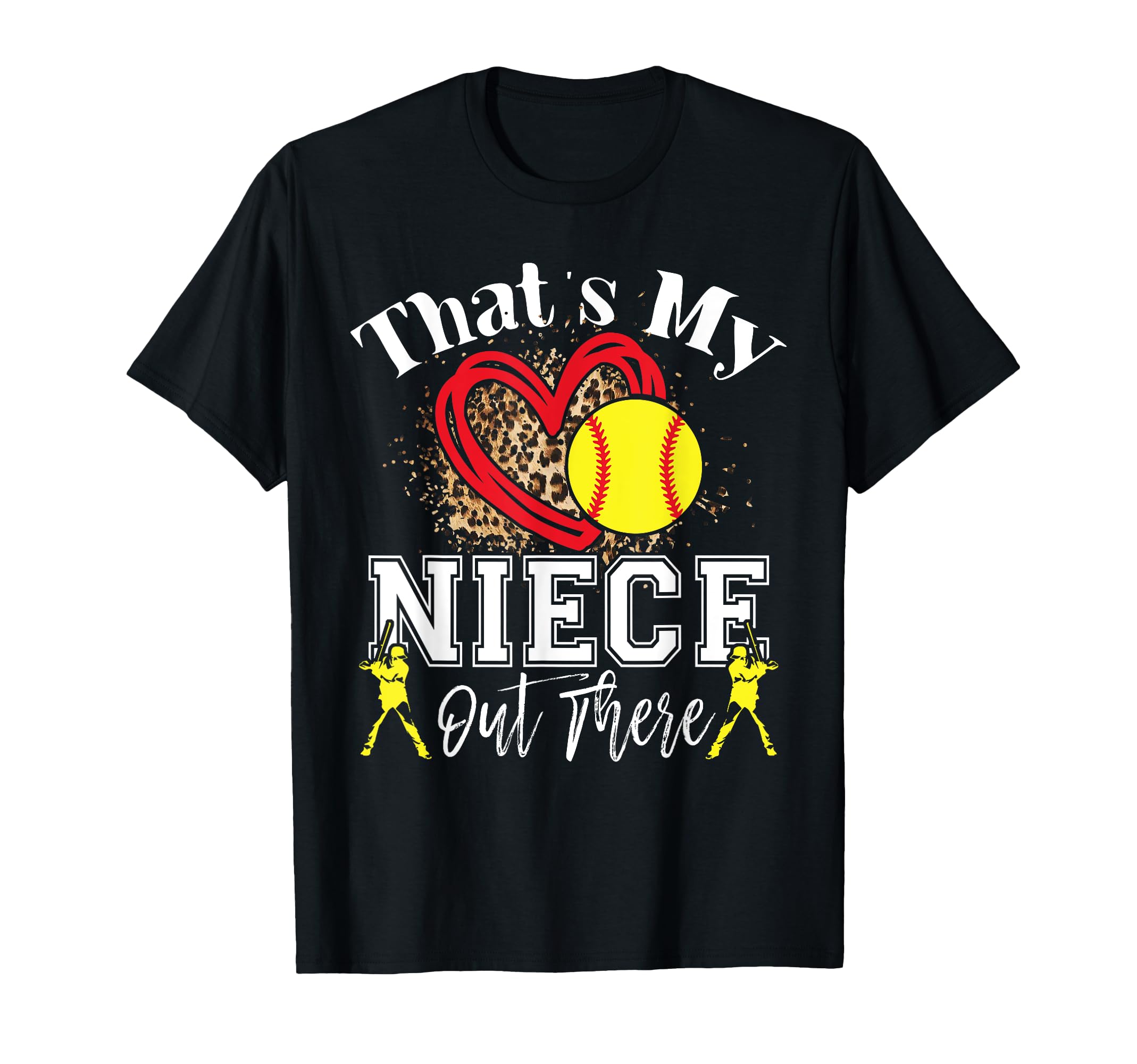 Thats My Niece Out There Baseball T-Shirt - Aesthetic Graphic Men Women - T-Shirt, Sweatshirt, Hoodie