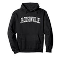 Jacksonville Florida Fl Varsity Hoodie - Casual Everyday Wear Unisex - T-Shirt, Sweatshirt, Hoodie