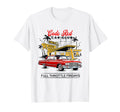 Muscle Red Lowrider Car Club Diner T-Shirt - Novelty Apparel Unisex - T-Shirt, Sweatshirt, Hoodie