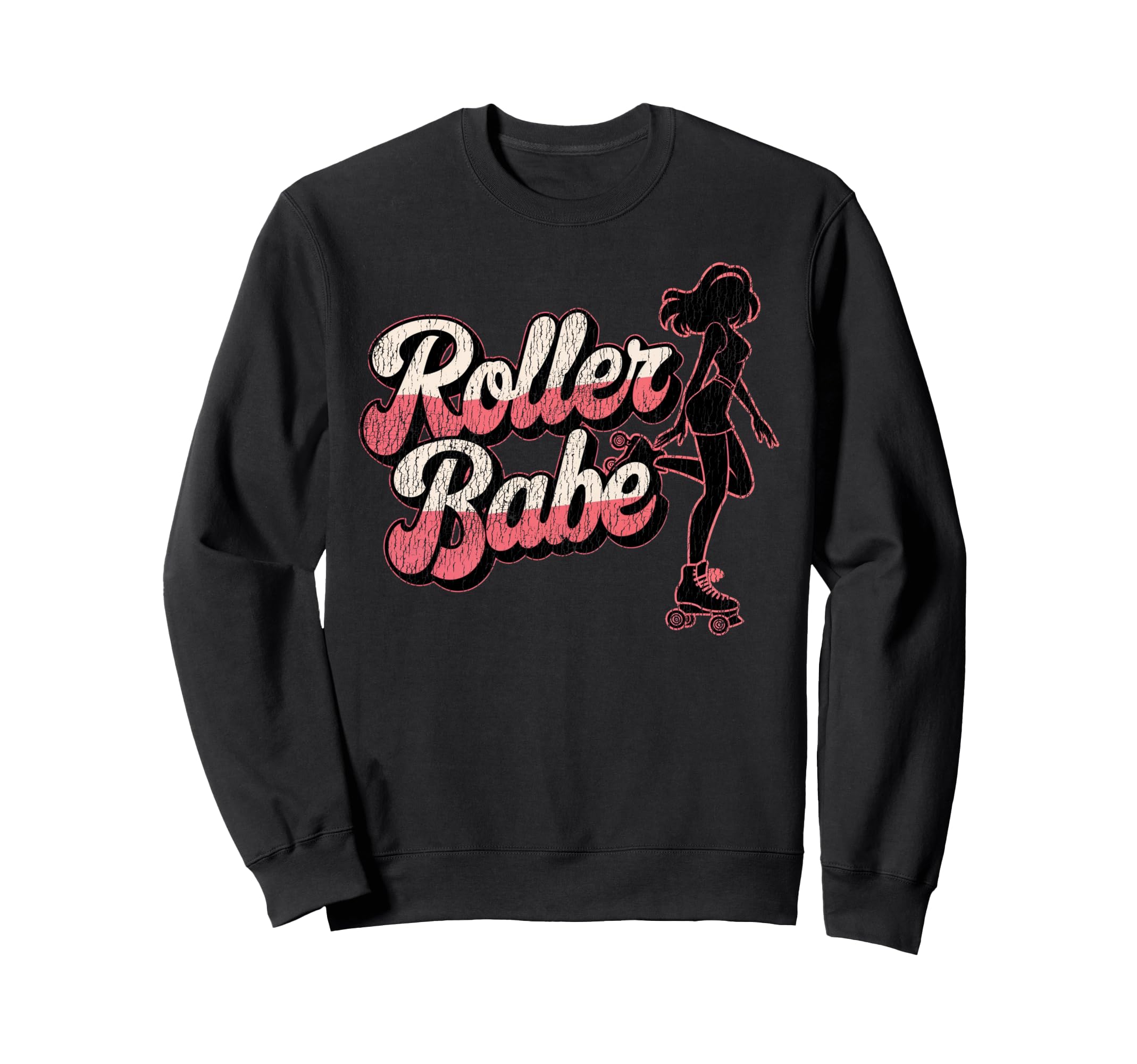 Roller Skating Skate 1970S Roller Sweatshirt - Streetwear Style for Adults - T-Shirt, Sweatshirt, Hoodie