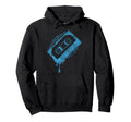 Dripping Cassette Tape Hoodie - Trendy Graphic Men Women - T-Shirt, Sweatshirt, Hoodie