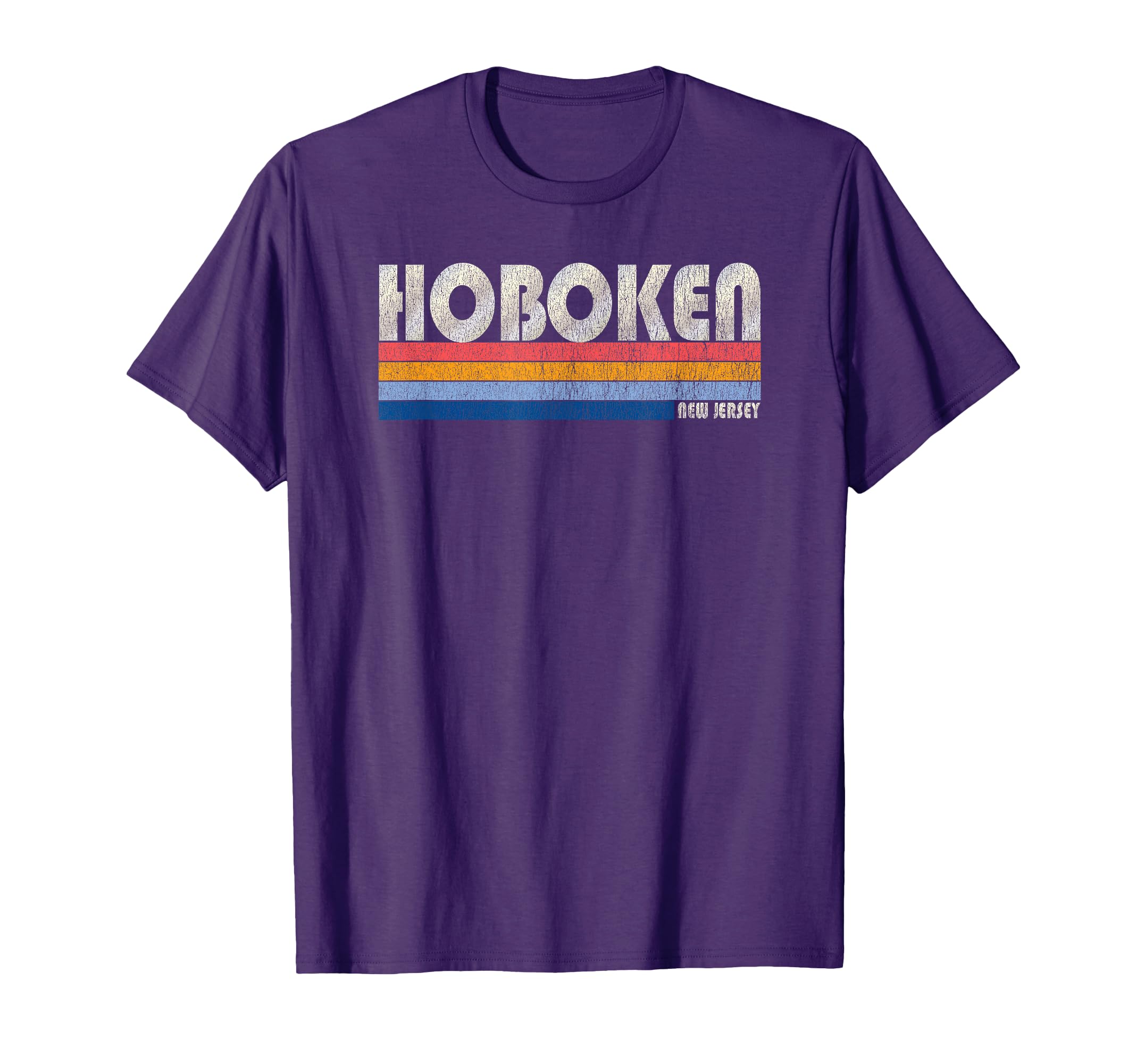 70S 80S Hoboken Nj T-Shirt - Aesthetic Graphic Unisex - T-Shirt, Sweatshirt, Hoodie