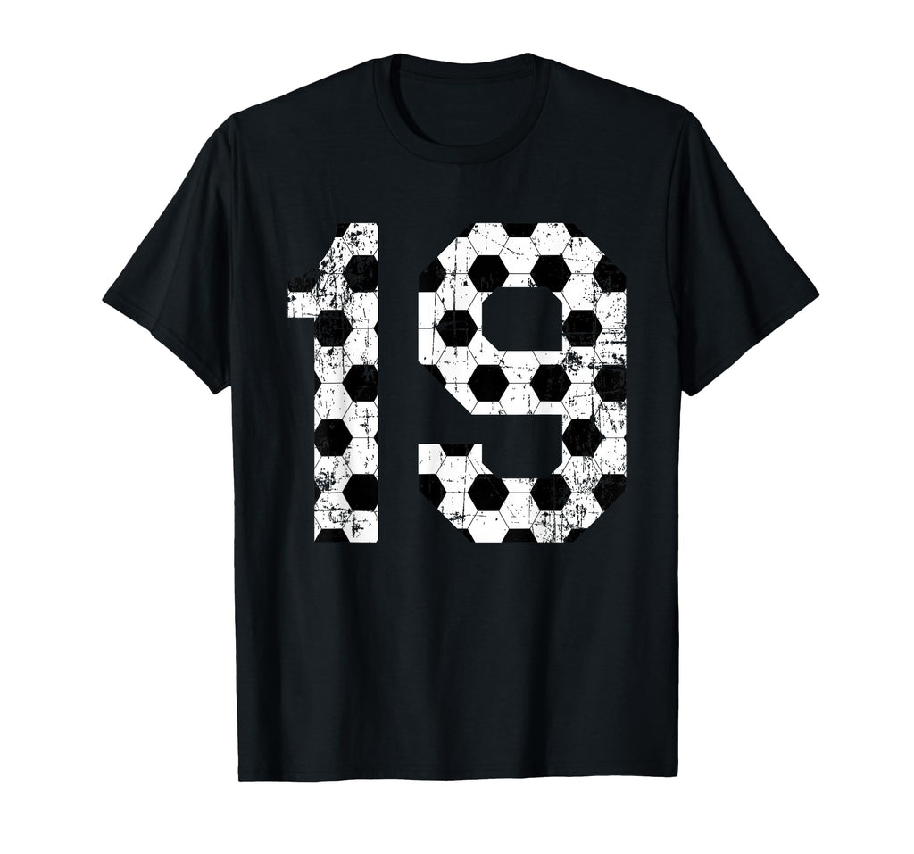 Soccer 19 Jersey Number T-Shirt - Casual Everyday Wear Men Women - T-Shirt, Sweatshirt, Hoodie