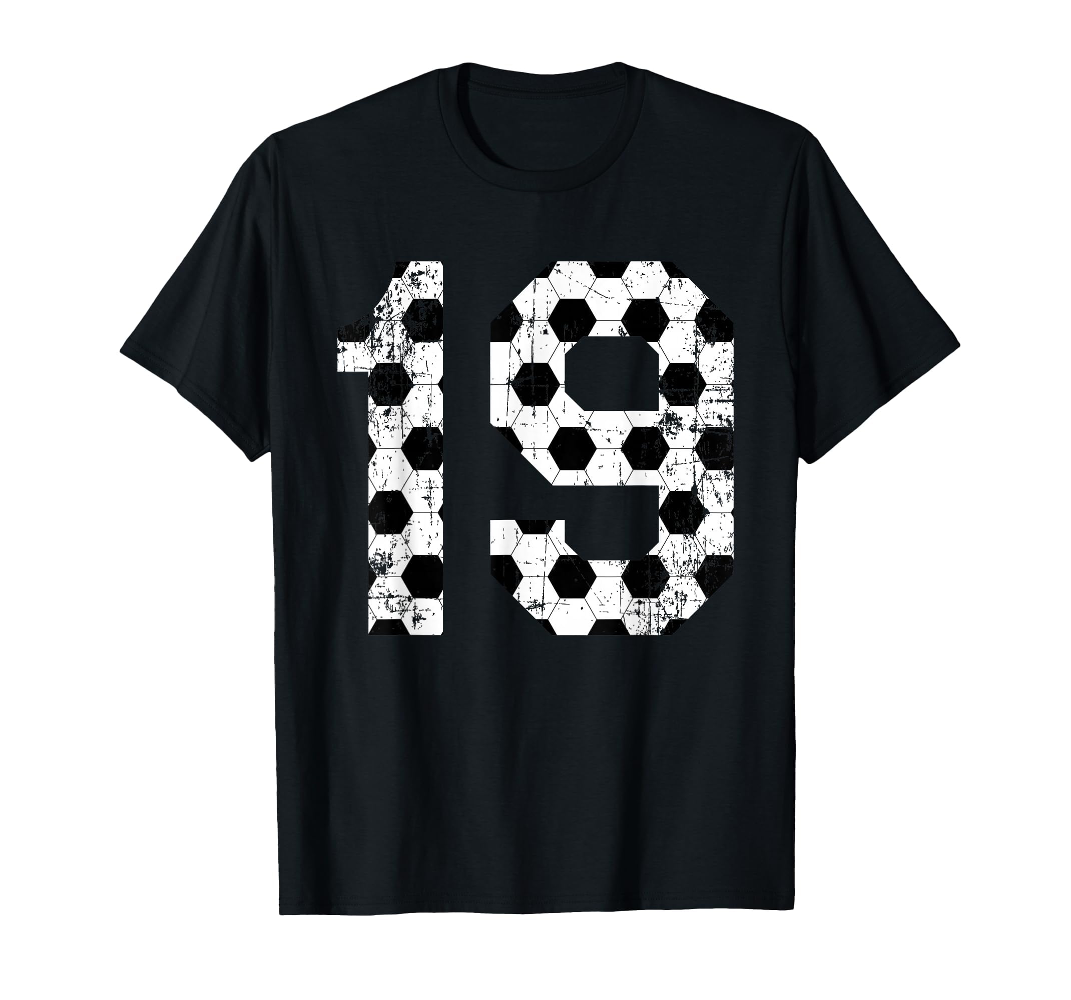Soccer 19 Jersey Number T-Shirt - Casual Everyday Wear Men Women - T-Shirt, Sweatshirt, Hoodie