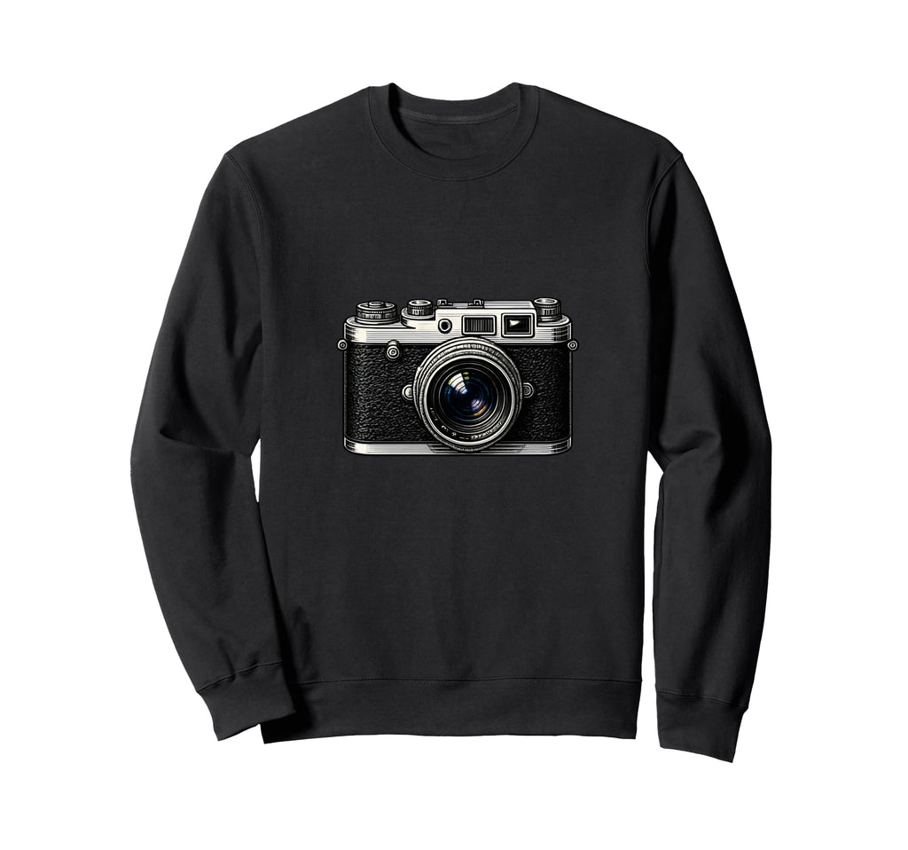 Rangefinder Camera Analog Film Art Sweatshirt - Trendy Graphic Men Women - T-Shirt, Sweatshirt, Hoodie