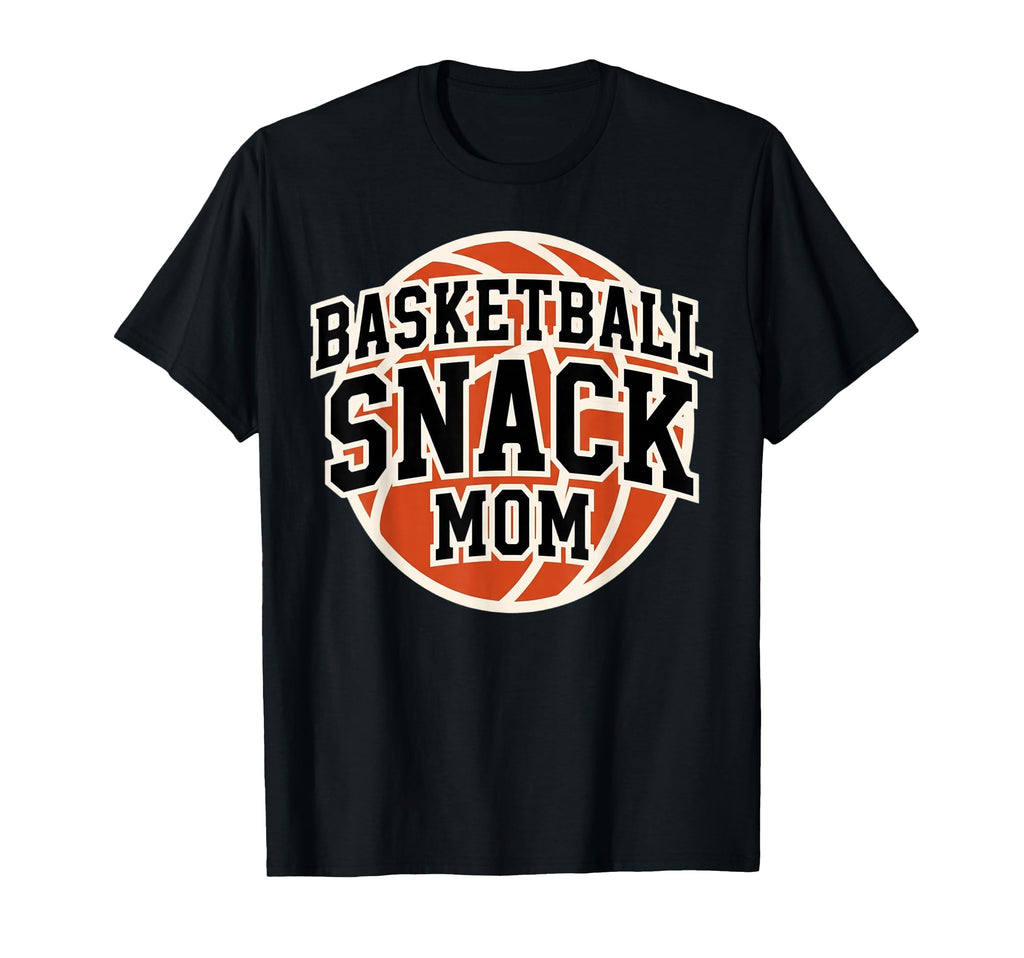 Basketball Snack Mom Game Day Team T-Shirt - Minimalist Print Unisex - T-Shirt, Sweatshirt, Hoodie