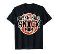 Basketball Snack Mom Game Day Team T-Shirt - Minimalist Print Unisex - T-Shirt, Sweatshirt, Hoodie