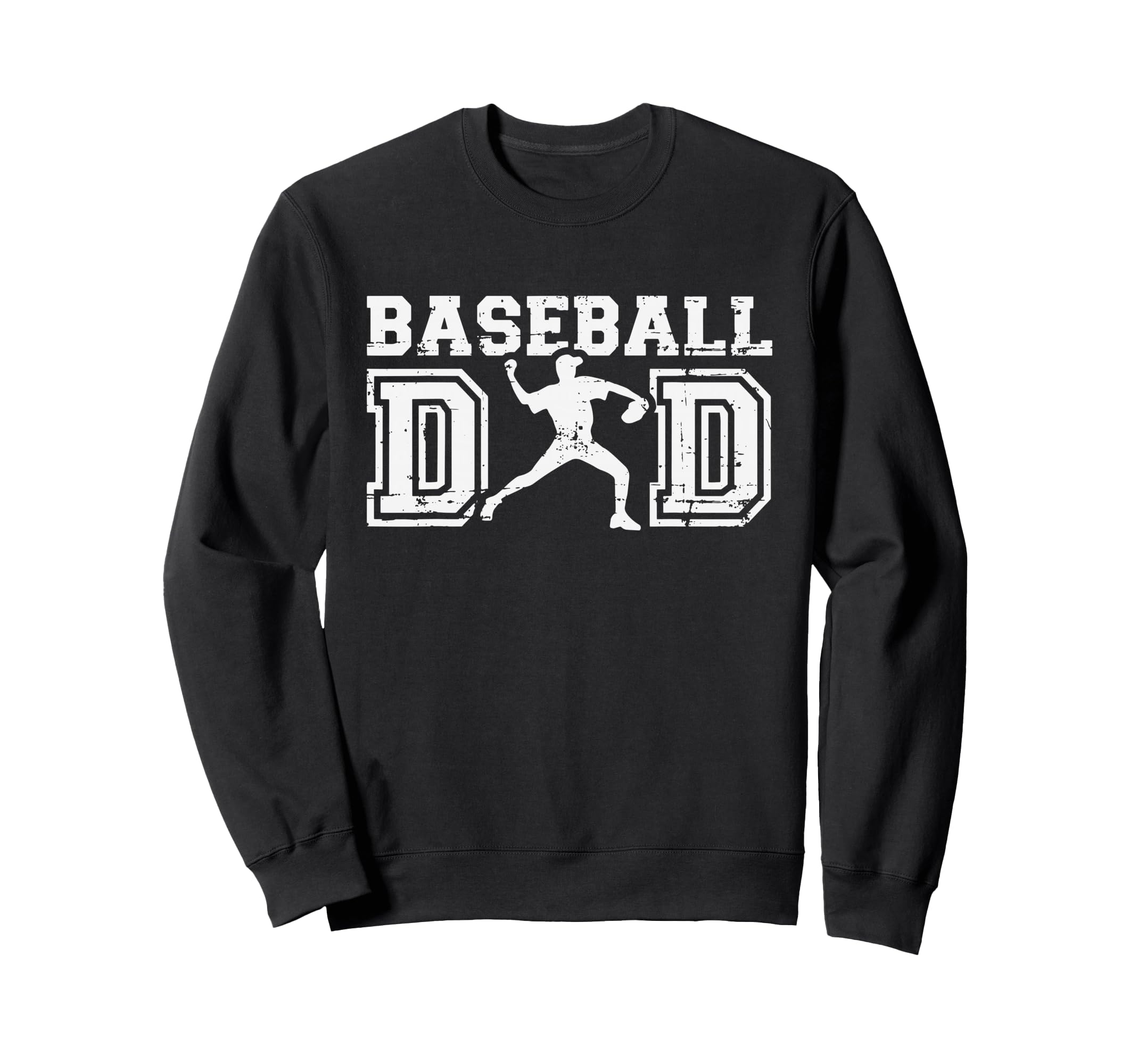 Baseball Dad Funny Pitcher Player Sweatshirt - Aesthetic Graphic Unisex - T-Shirt, Sweatshirt, Hoodie