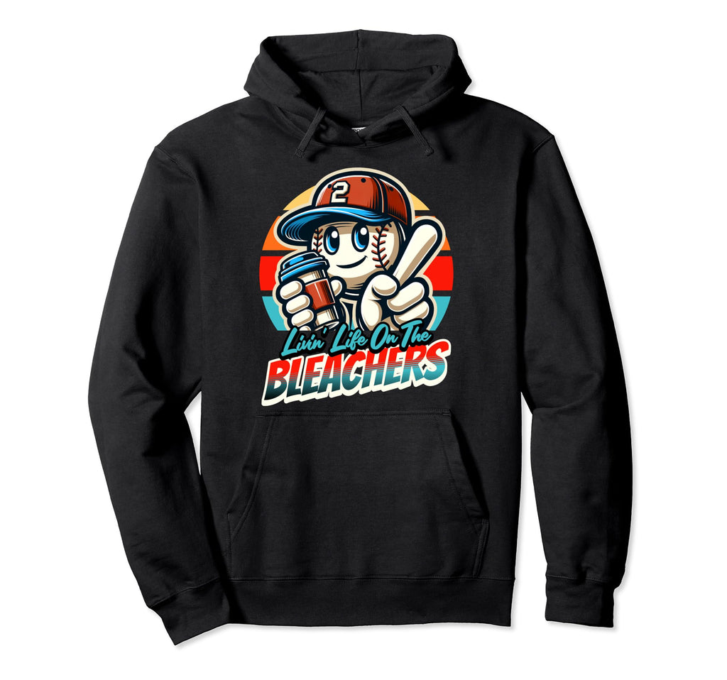 Living Life Bleachers Hoodie - Aesthetic Graphic Men Women - T-Shirt, Sweatshirt, Hoodie