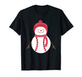 Gift Baseball Player Or Coach Snowman T-Shirt - Novelty Apparel Men Women - T-Shirt, Sweatshirt, Hoodie