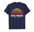 Lake Placid Ny Distressed Sunset T-Shirt - Novelty Apparel for Adults - T-Shirt, Sweatshirt, Hoodie